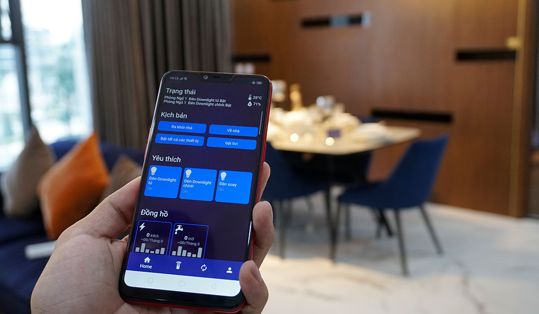 cong nghe smarthomes tai du an sunshine sky city