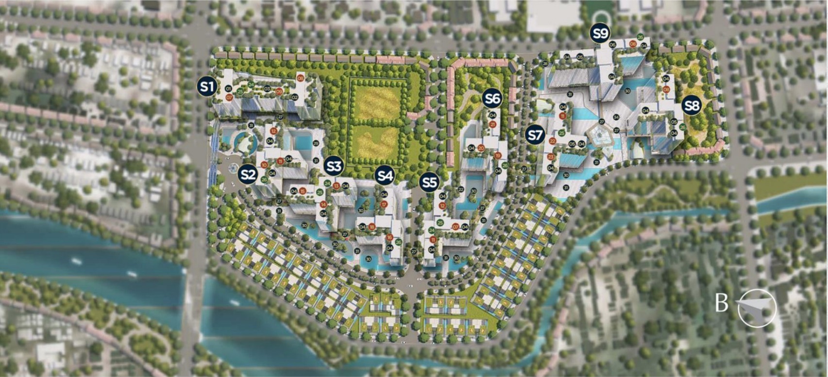 mat bang du an sunshine sky city 1